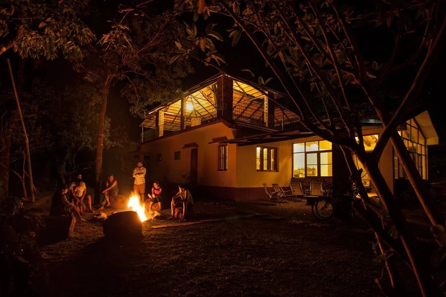 Bringing the Family Together Around the Fire Pit Table