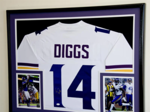 How to Add a Photo, Ticket Stub, and Badge to a Framed Jersey Display?